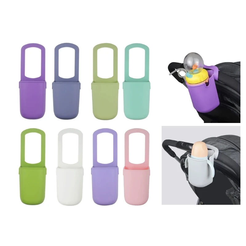 Baby Stroller Cup Holder Storage Box Baby Carriage Cup Holder Organizers Keep Your Drinks & Essential Handy Travel